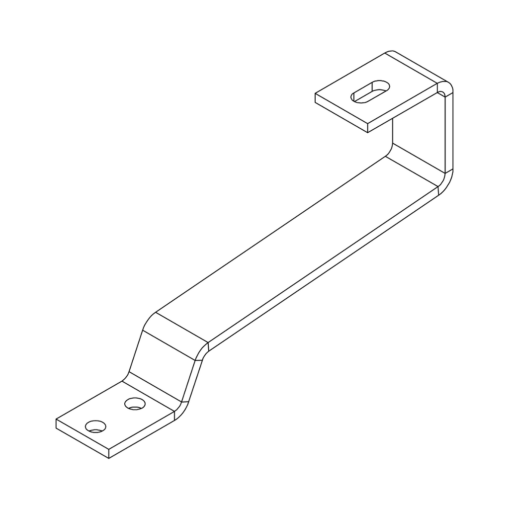 K2 Systems Dachhaken für Biberschwanzziegel – SolidRail Montage (Edelstahl A2 / 1.4301) - 40 × 50 mm