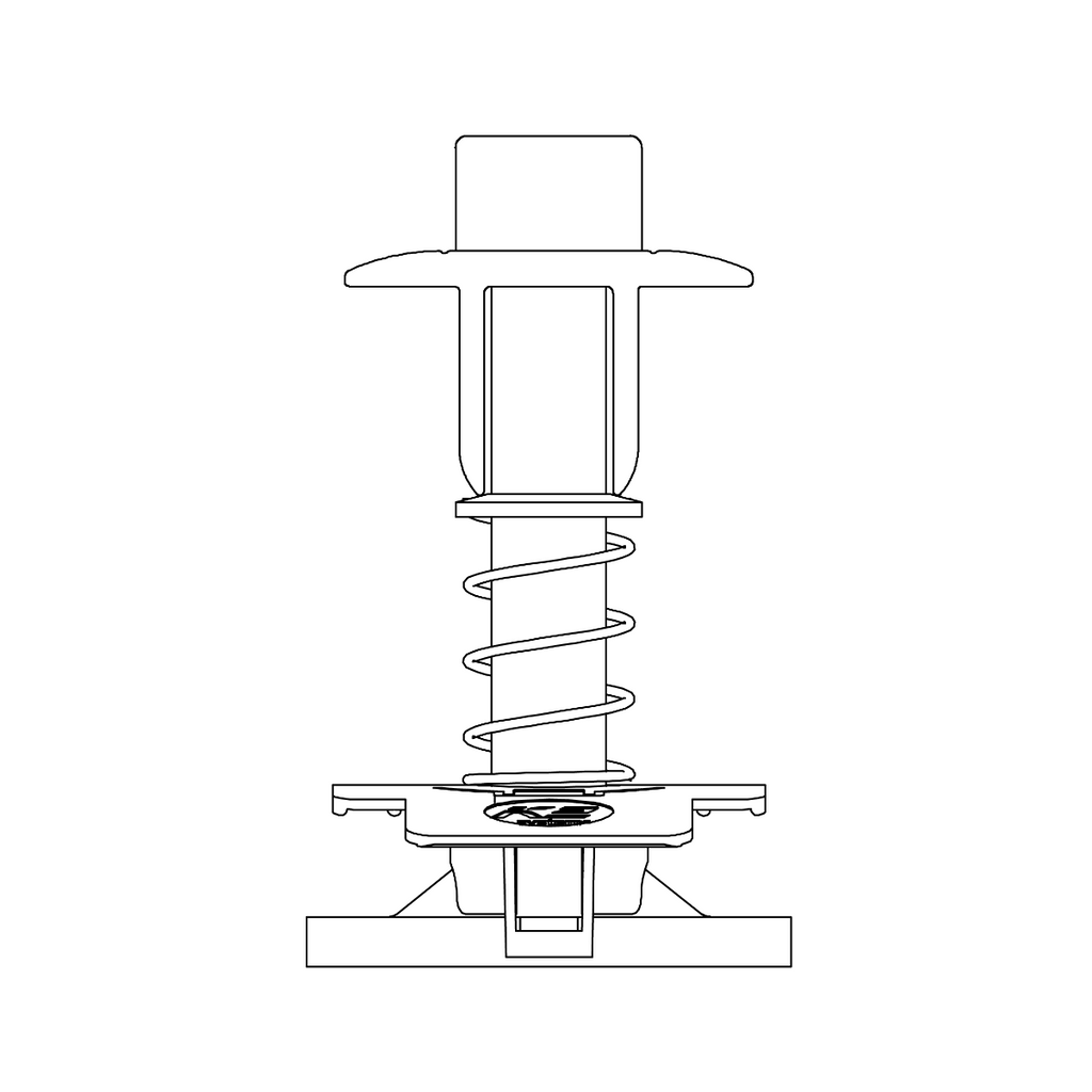 Modulmittelklemmen XS Set – für Rahmenhöhen 34–38 mm (Aluminium / Edelstahl A2 / PA)