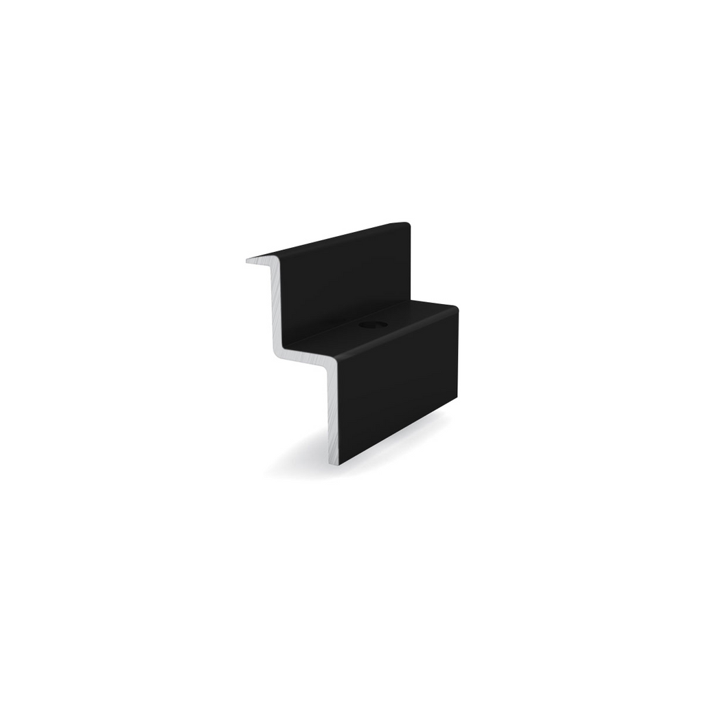 K2 Modulendklemme 30–31 mm – Schwarz eloxiert