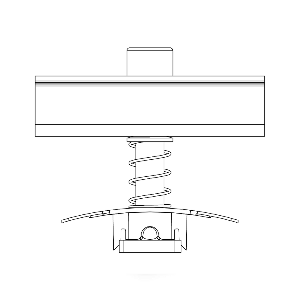 Modulmittelklemmen XS Set – für Rahmenhöhen 30–33 mm
