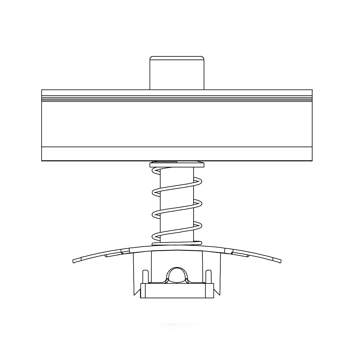Modulmittelklemmen XS Set – für Rahmenhöhen 30–33 mm