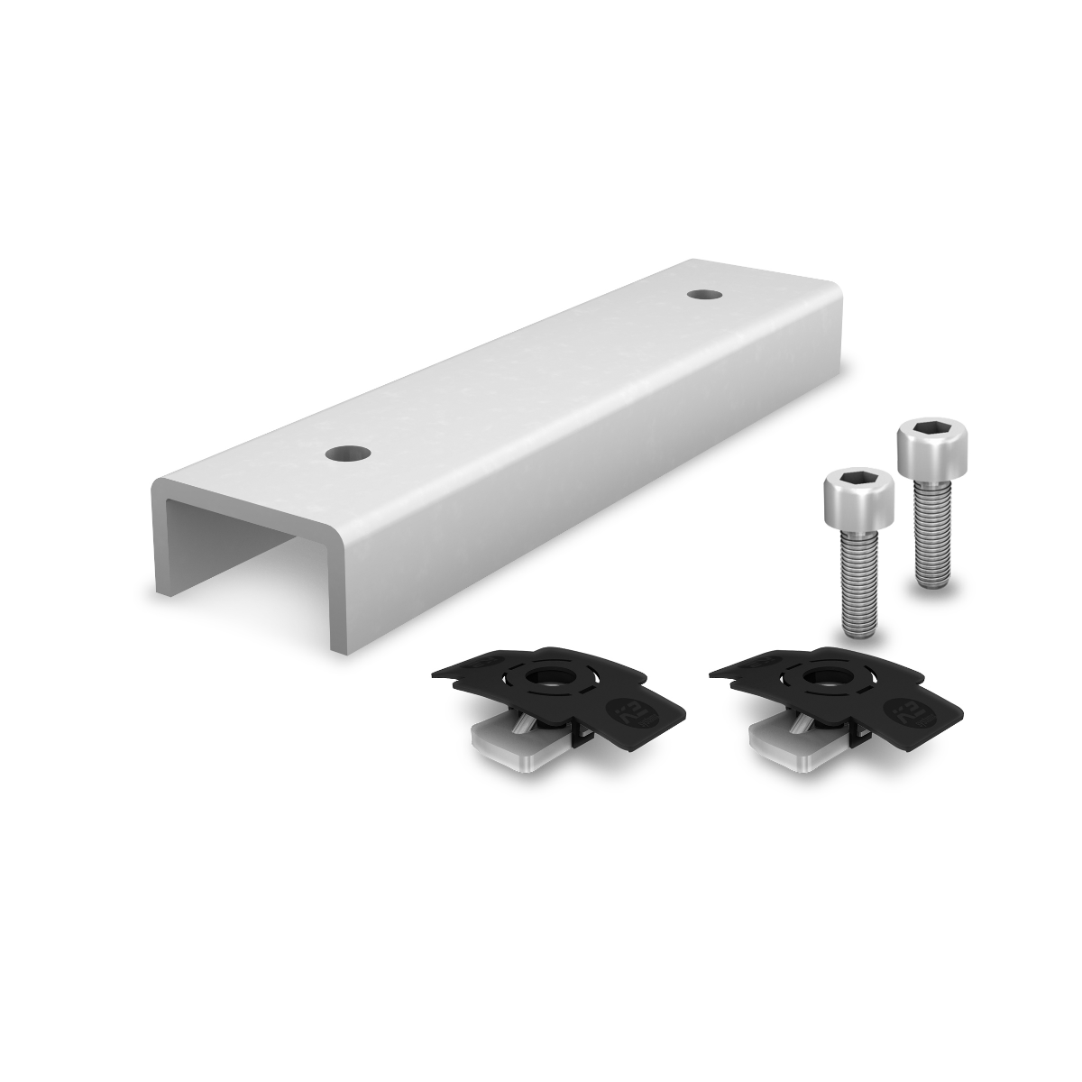 Schienenverbinder Set – für K2 BasicRail 22 & FlatRail