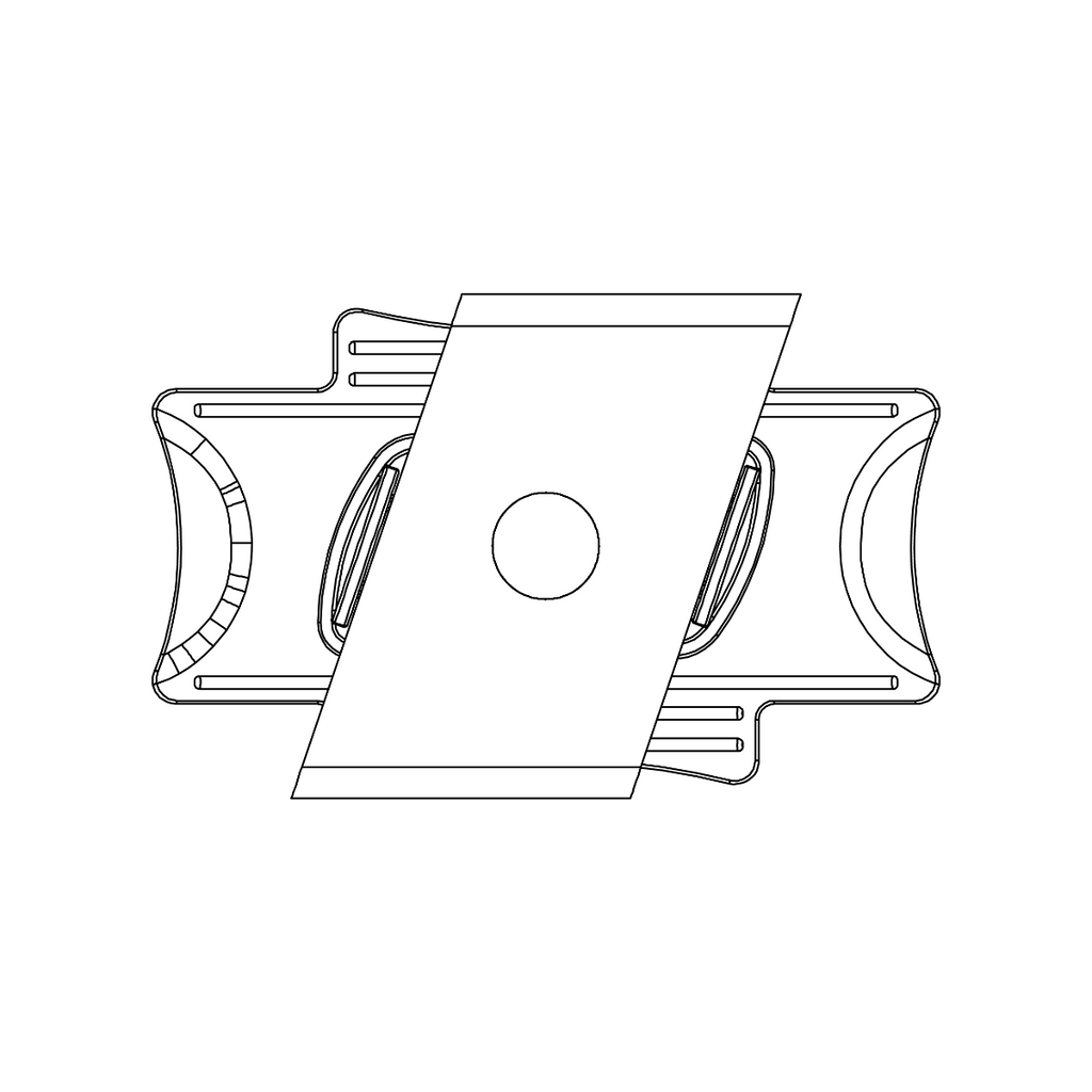 Einlegemutter MK2 – K2 Schienensysteme