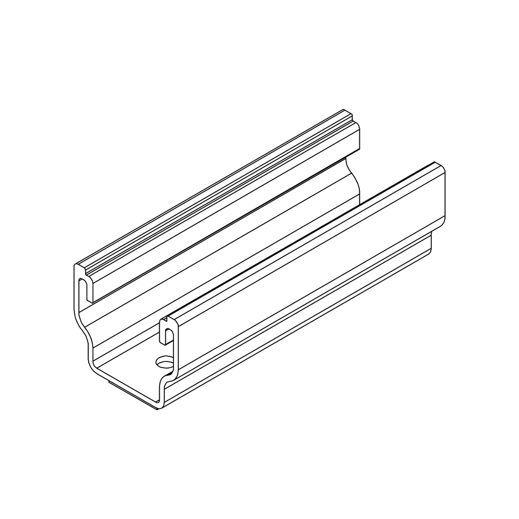 Kurzschiene K2 Base – 100 mm