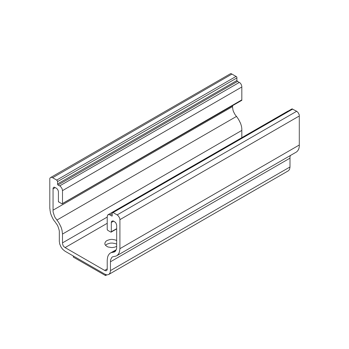 Kurzschiene K2 Base – 100 mm