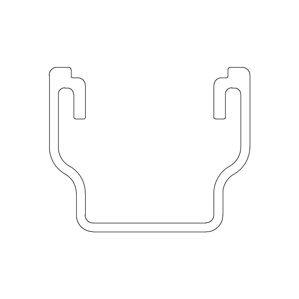 Kurzschiene K2 Base – 100 mm