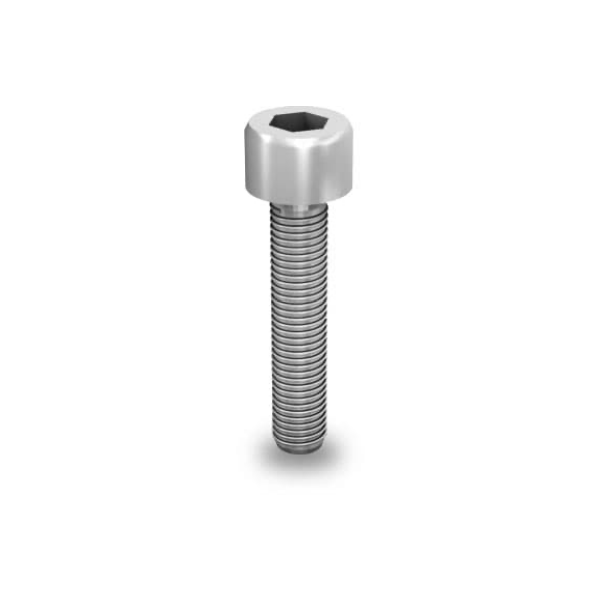 Zylinderkopfschraube M8x25 mit Sperrverzahnung – DIN 912 / ISO 4762 (Edelstahl A2)