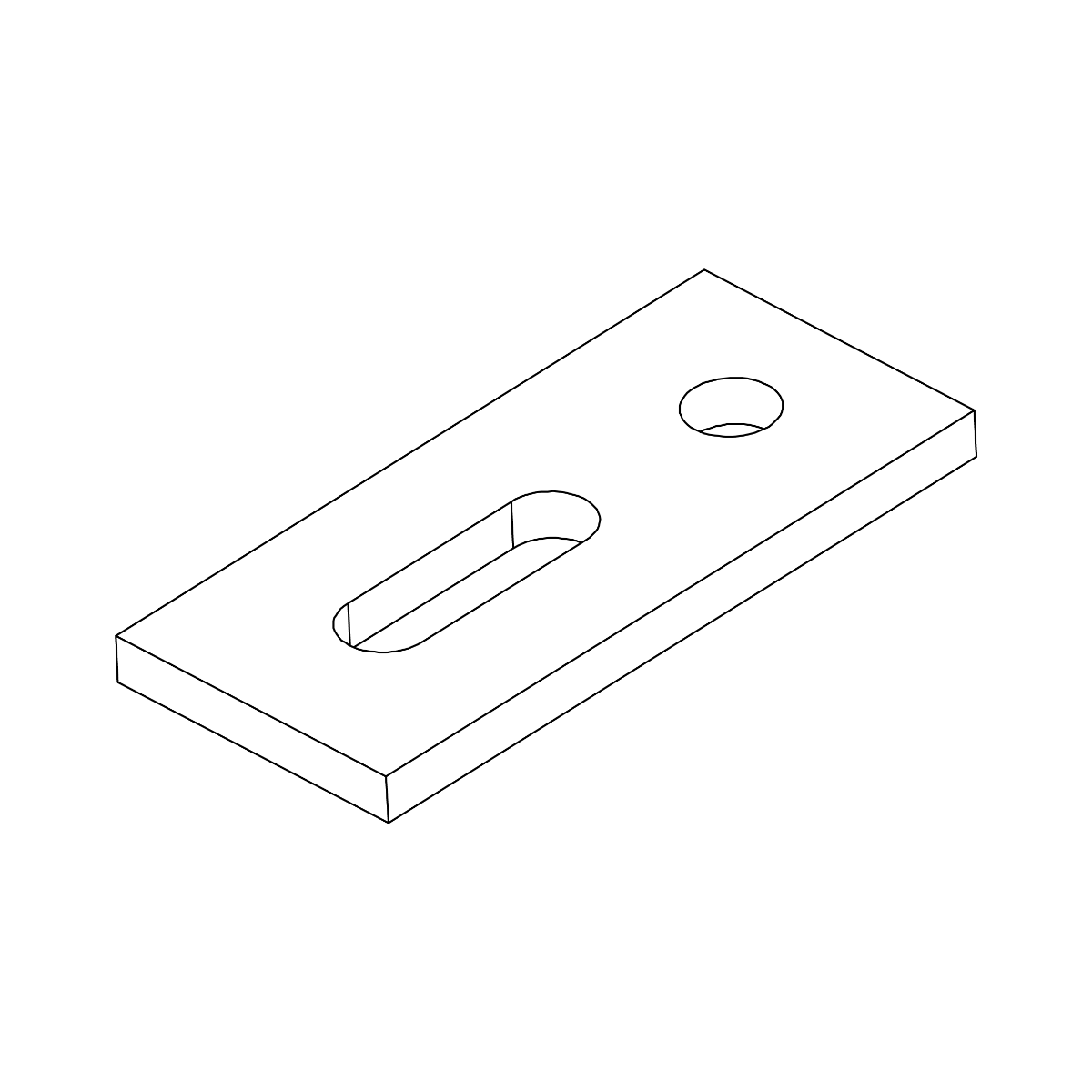 Adapterblech – Stockschraube & Solarbefestiger M10