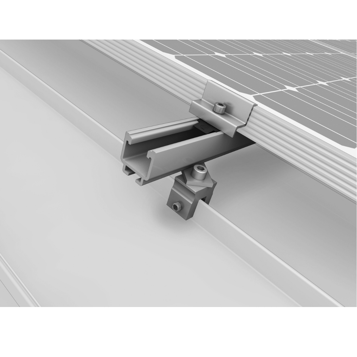 Adapterblech – Stockschraube & Solarbefestiger M10