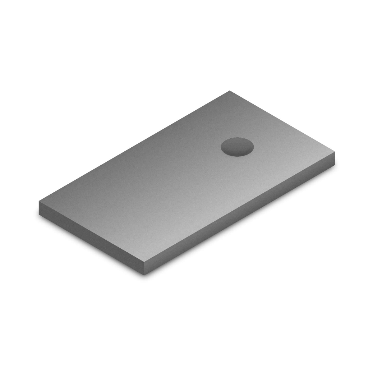 Adapterblech – M12 Stockschrauben