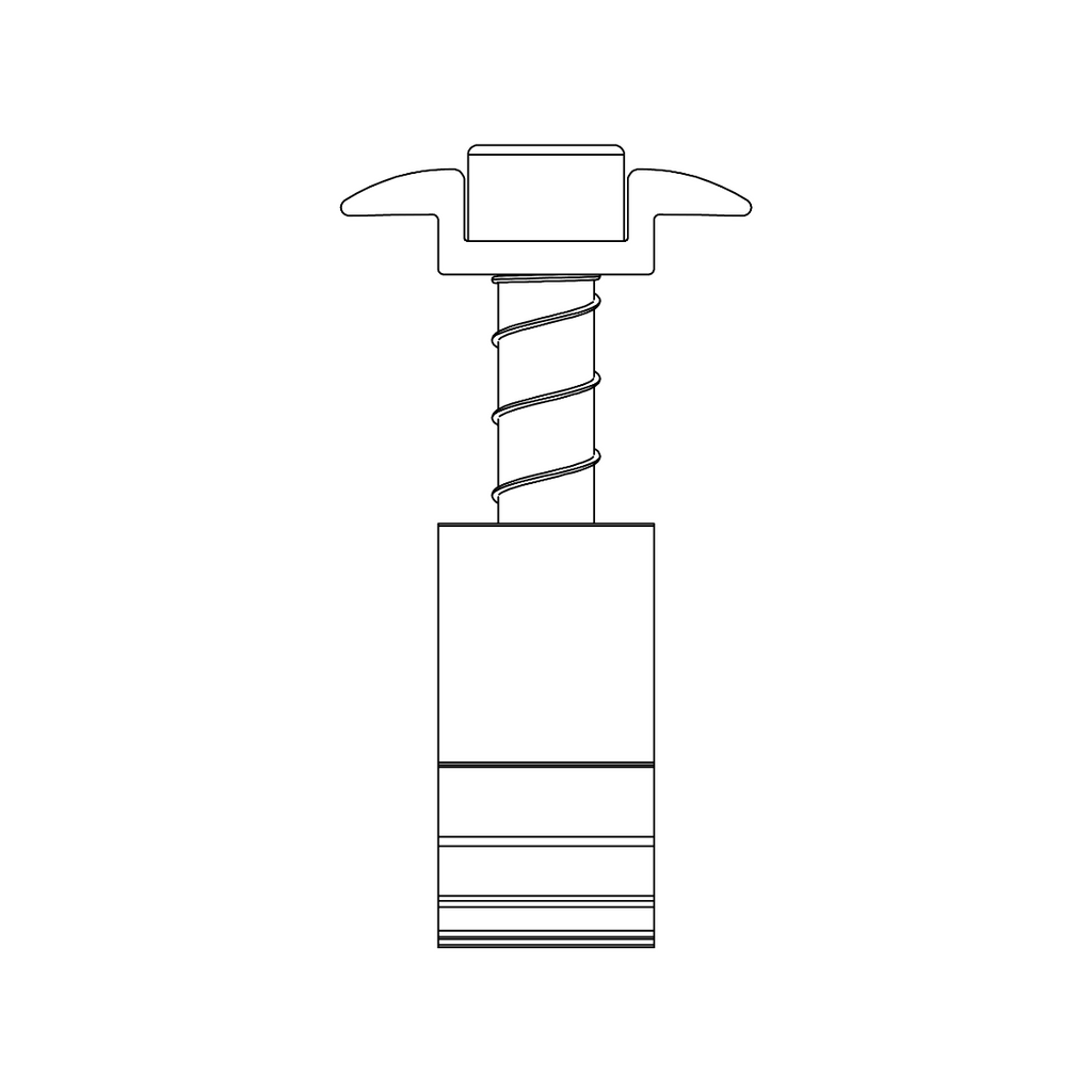 Universalmittelklemmen Set – für K2 Dome 6 System (Aluminium / Edelstahl)