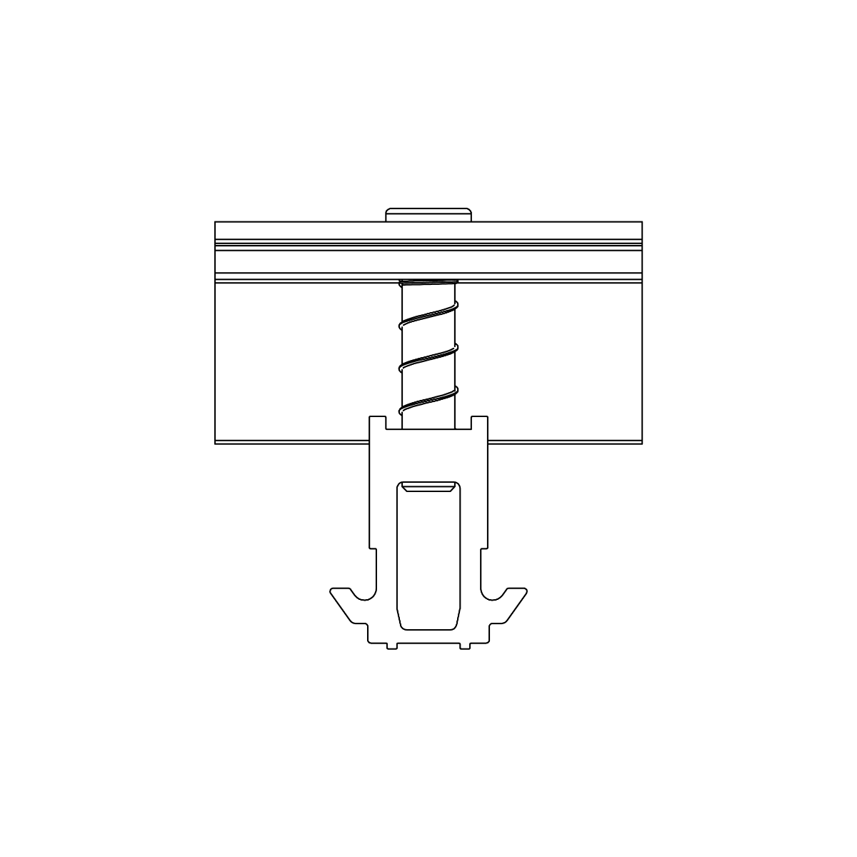 Universalendklemmen Set – schwarz eloxiert, für K2 Dome 6 System (Aluminium / Edelstahl)
