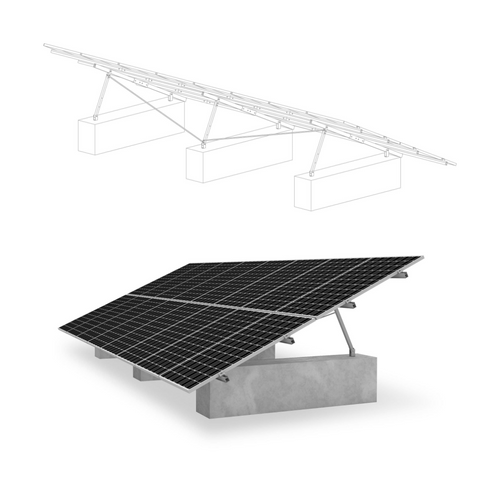 A-Rack System – Montagesystem für Freiflächen-PV