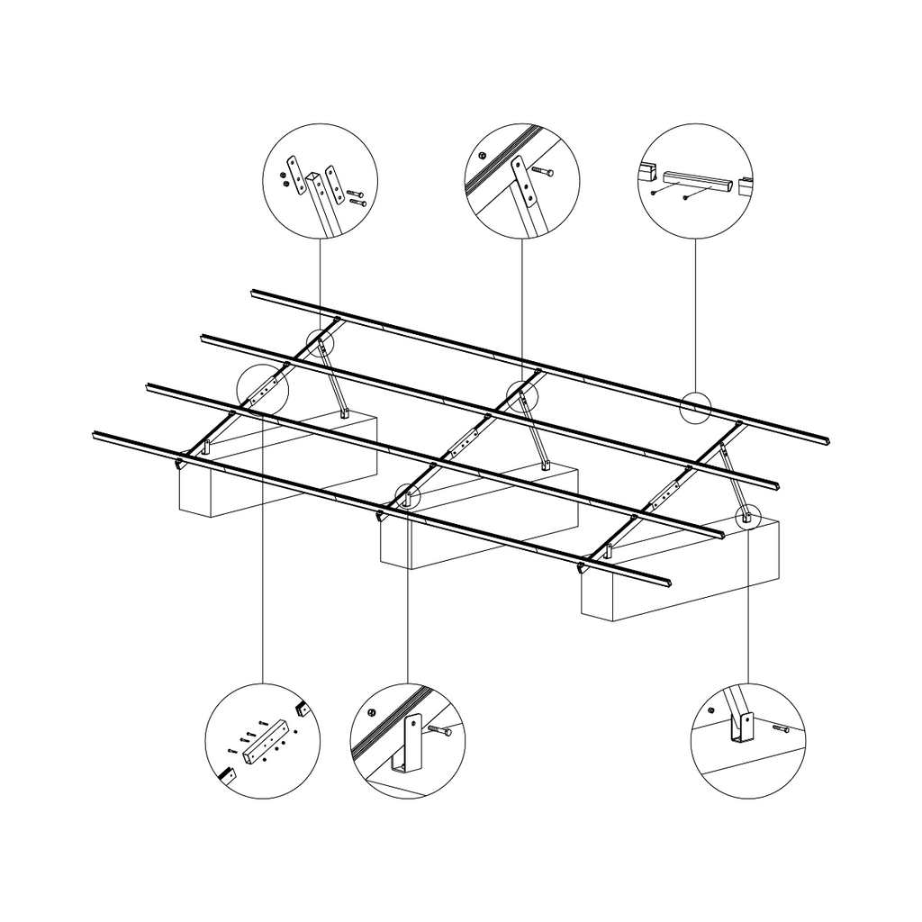 A-Rack System – Montagesystem für Freiflächen-PV