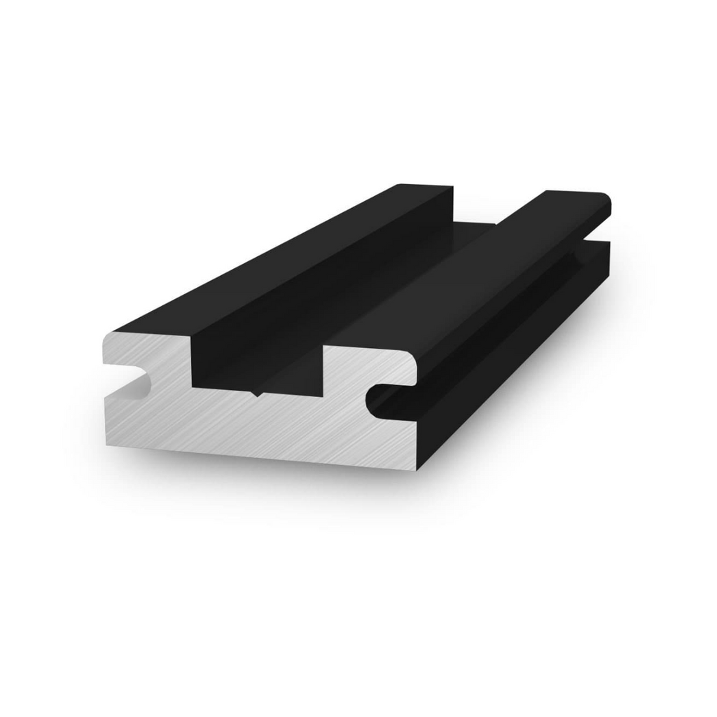 Schienenverbinder – für K2 InsertionRail, schwarz eloxiert