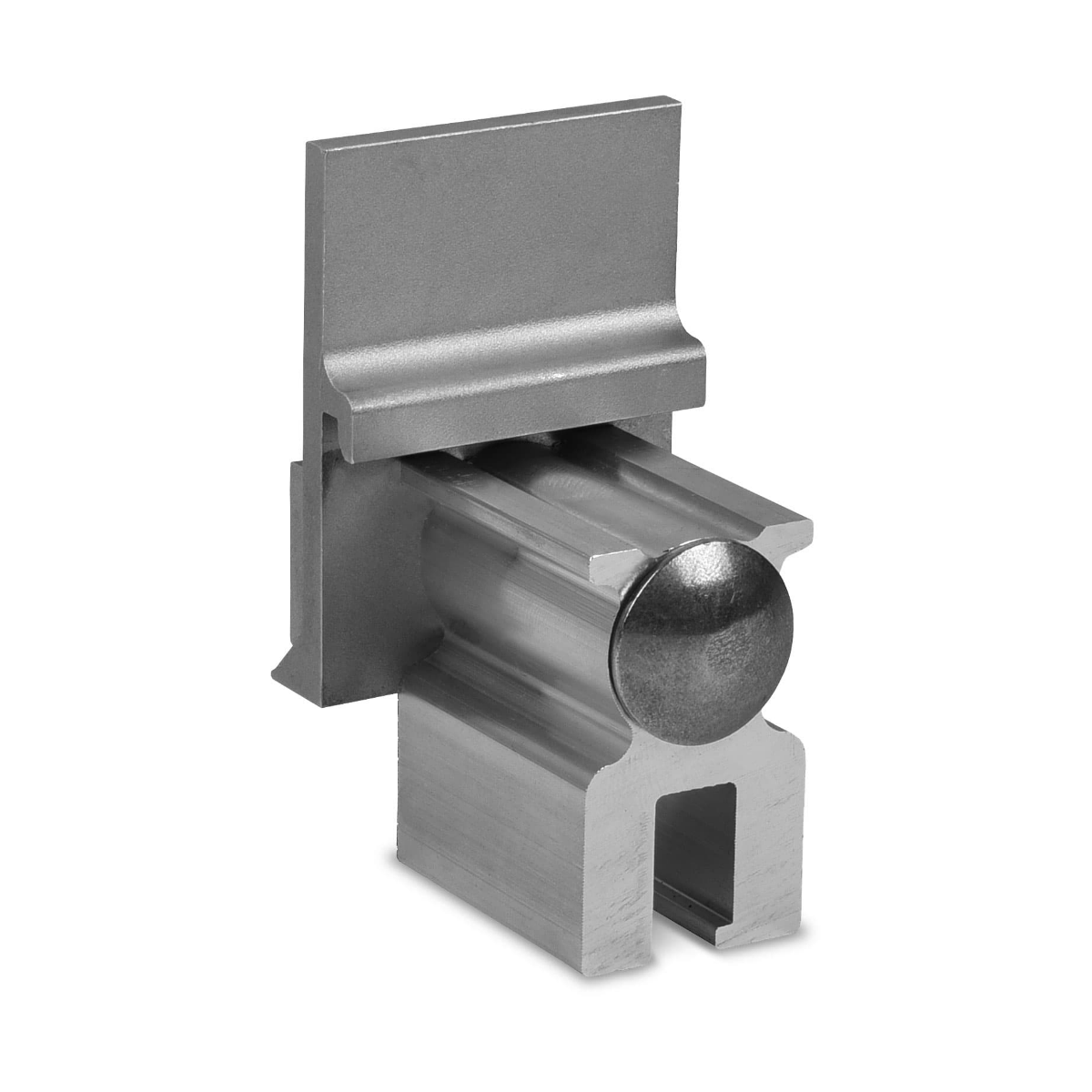 Blechfalzklemme – für SingleRail auf Doppelstehfalz-Dächern (Aluminium / Edelstahl A2)