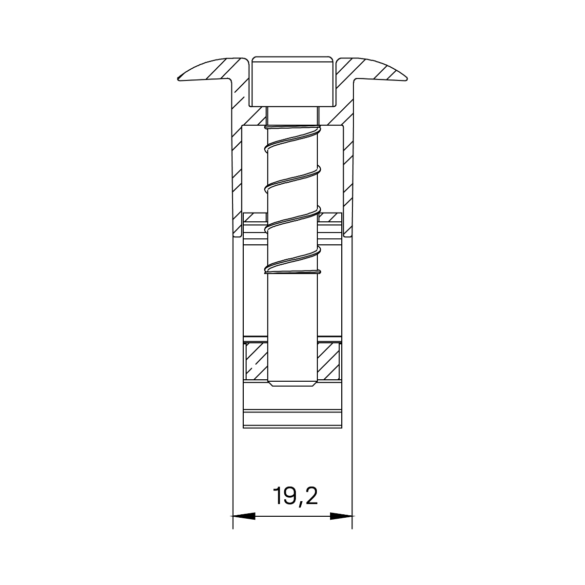Universal Modulmittelklemme – Klickfunktion für Rahmenhöhen 30–42 mm (Aluminium / Edelstahl A2 / POM)