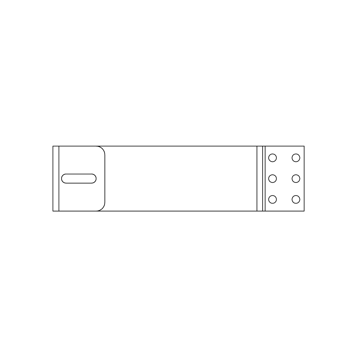 K2 Systems Dachhaken für Biberschwanzziegel – SolidRail Montage (Magnelis 1.0242 / S250GD+ZM310) - 75 × 4 mm