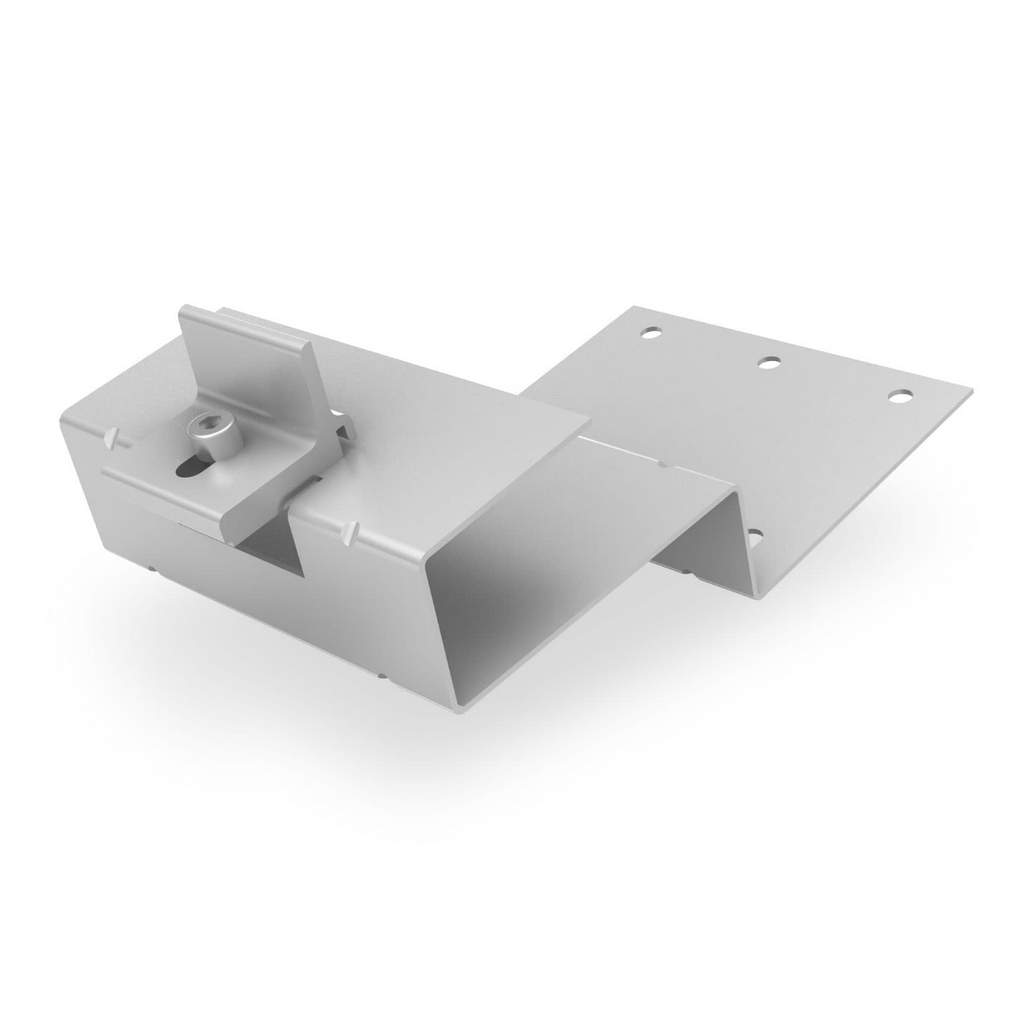 K2 Systems Dachhaken für flache Betondachsteine (BS EN 490) – SingleRail Montage inkl. Climber 36/50 (Edelstahl 1.4301)