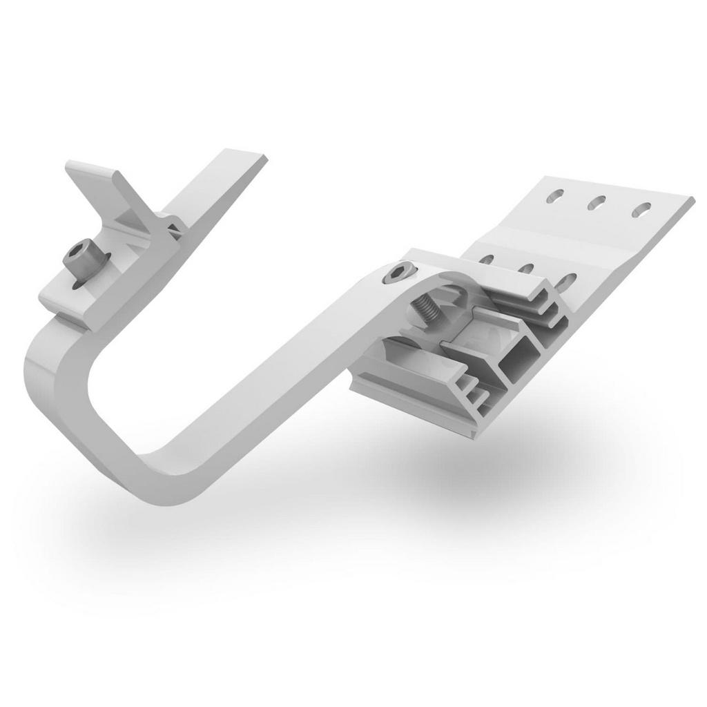 K2 Systems Dachhaken – 3-fach höhenverstellbar inkl. Climber 36/50 für SingleRail & CrossRail (Aluminium / Edelstahl A2)