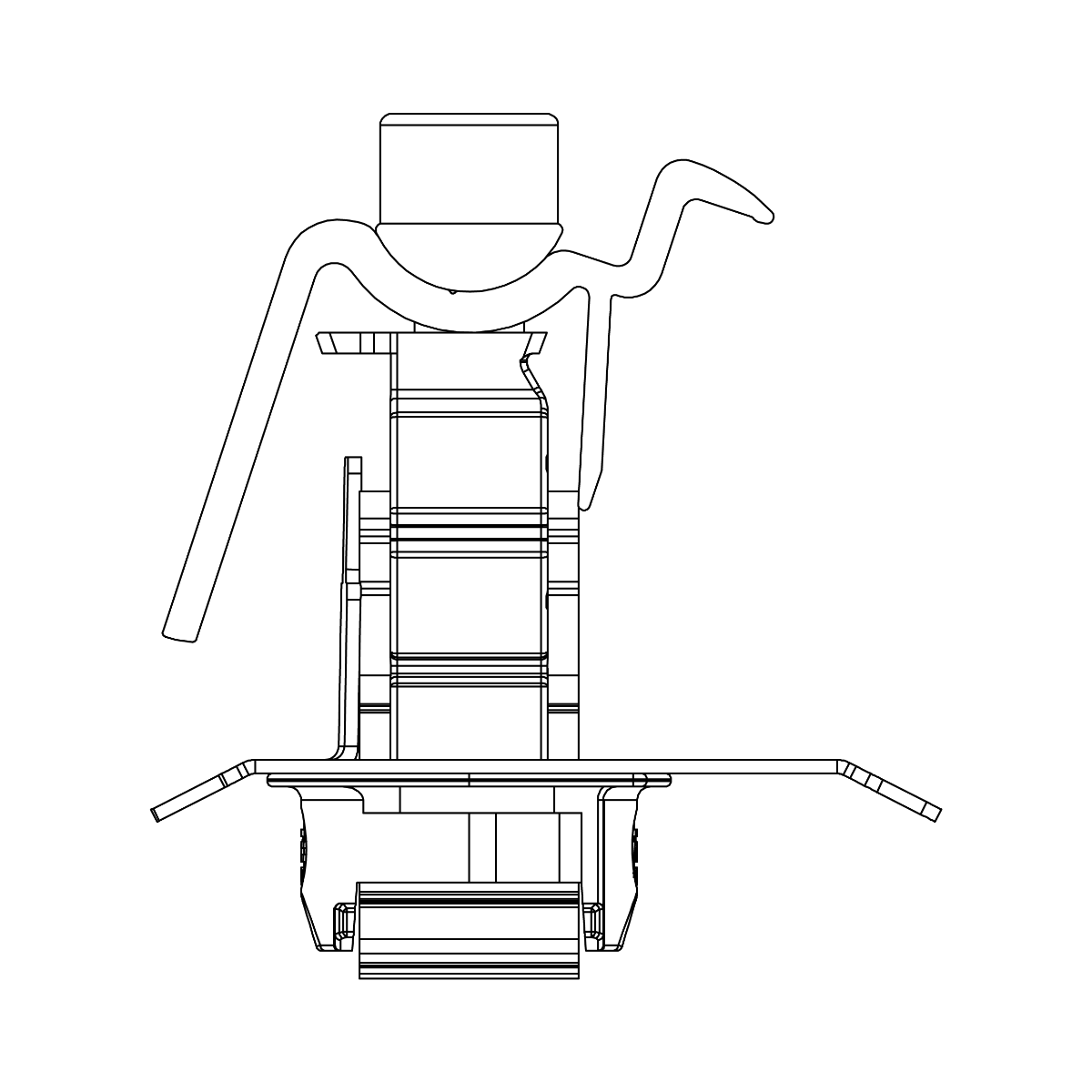 K2 Universal Modulendklemme 30–40 mm