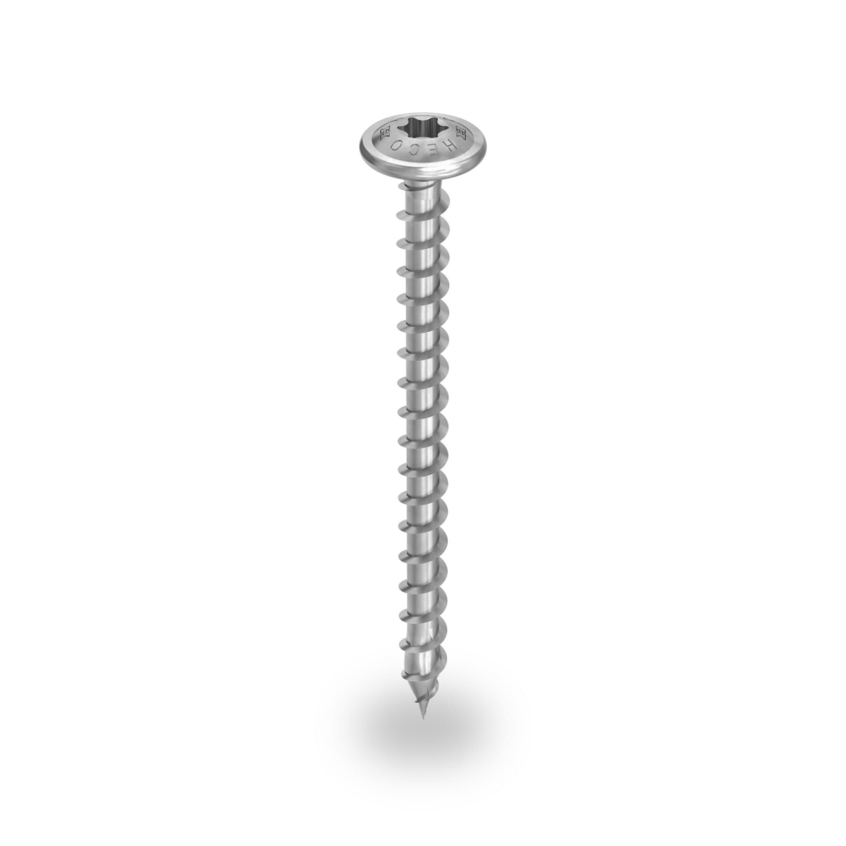 Tellerkopf Holzbauschraube 8×60 mm – ETA-zertifiziert, T-Drive T40 (Edelstahl A2)