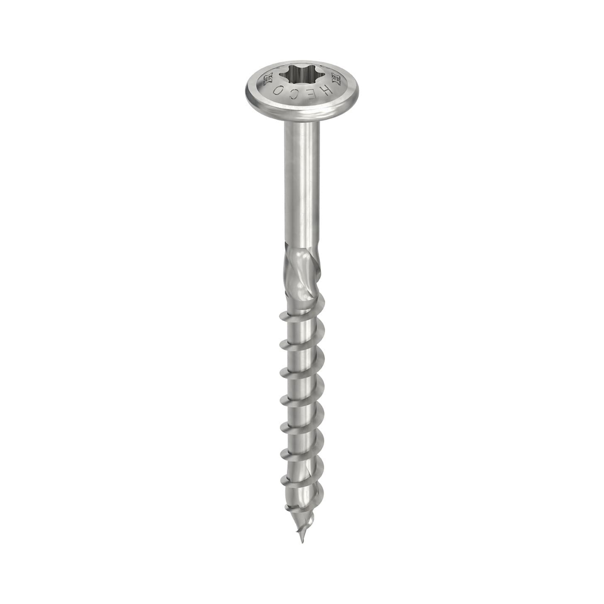 Tellerkopf Holzbauschraube 8×200 mm – ETA-zertifiziert, T-Drive T40 (Edelstahl A2)