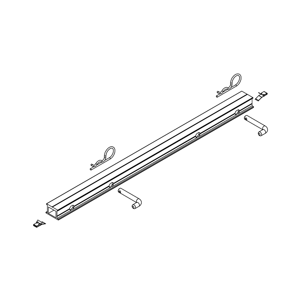 K2 Dome 6.10 – Schienenverbinder Set