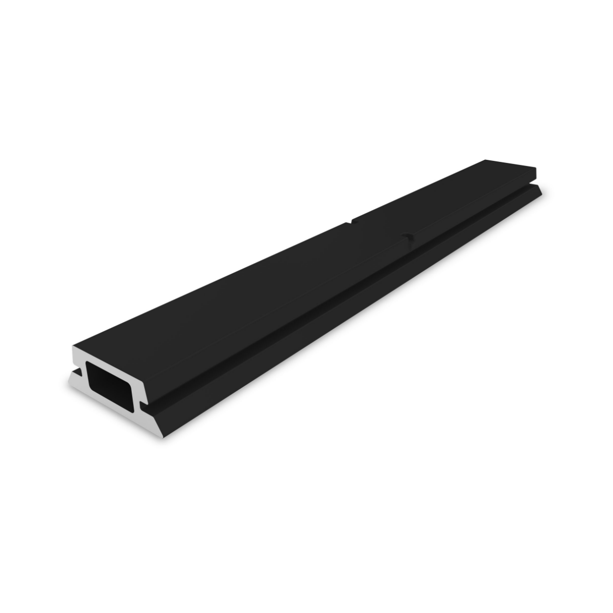 InsertionRail 2.0 RailConnector – Aluminium EN AW-6063 T66, schwarz eloxiert