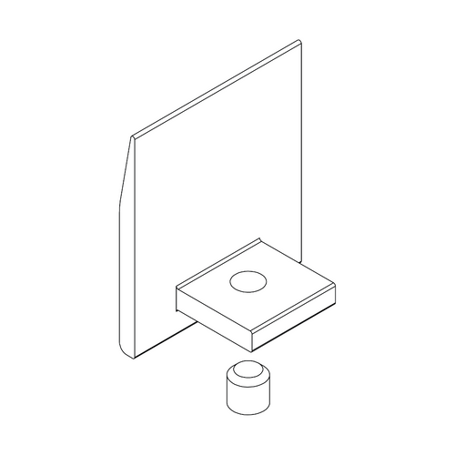 EndStop 2.0 – Aluminium EN AW-6063 T66, schwarz eloxiert / Edelstahl