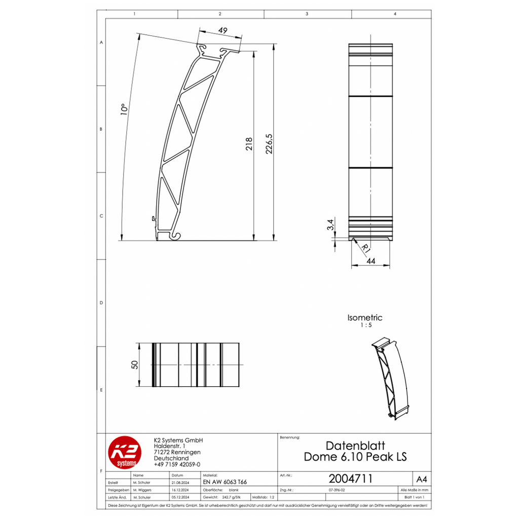 K2 Dome 6.10 LS – Peak