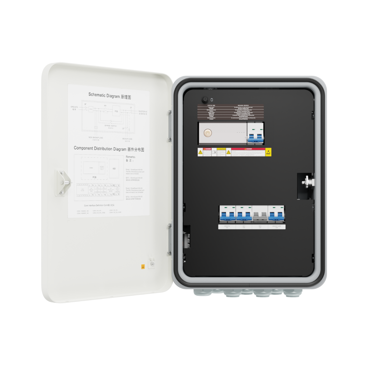 HUAWEI SmartGuard-63A-T0 – Three Phase Backup & Protection Unit